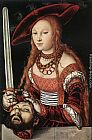 Judith Canvas Paintings - Judith with the Head of Holofernes